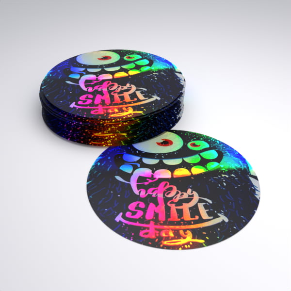 Autocolant holografic